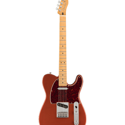 Fender Player Plus Telecaster Electric Guitar, Maple Fretboard - Aged Candy Apple Red