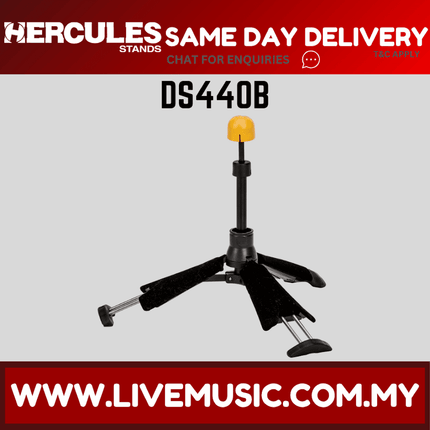 Hercules DS440B Travlite Clarinet Stand (DS 440B/DS-440B)