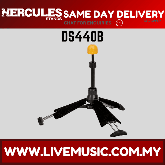 Hercules DS440B Travlite Clarinet Stand (DS 440B/DS-440B)