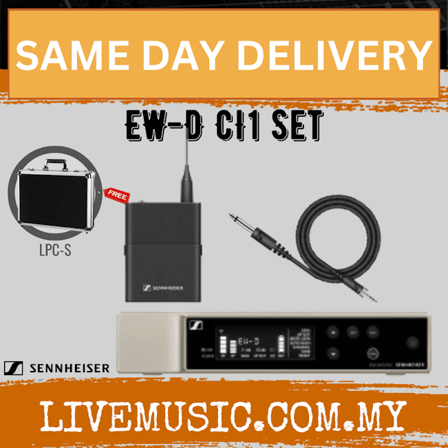 Sennheiser EW-D CI1 SET Digital Wireless Instrument System ( EWD EW D CI1 SET )