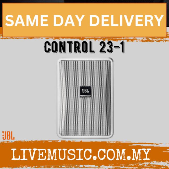 White square indoor/outdoor speaker with JBL logo, single speaker