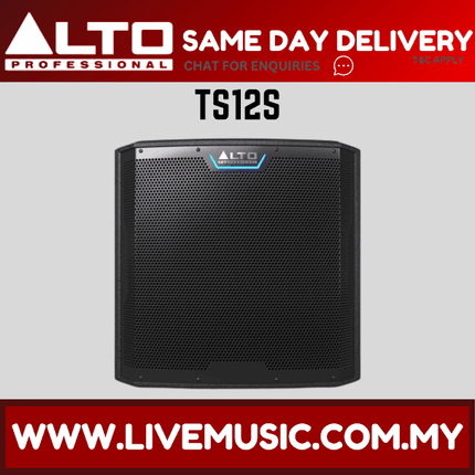 Alto TS12S 2500-watt 12" Powered Subwoofer (TS-312S / TS 312S / TS-12S / TS 12S )