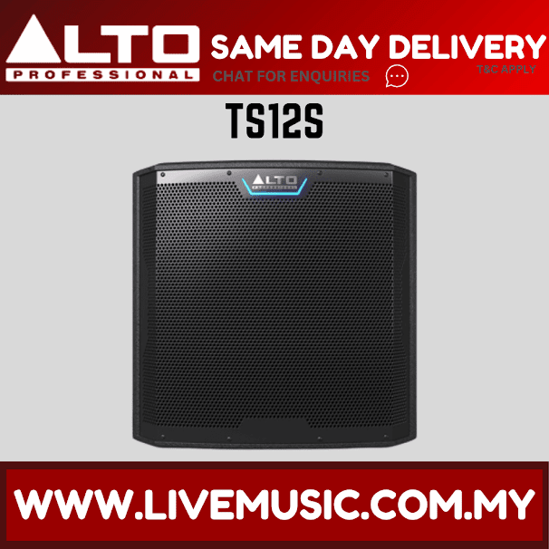 Alto TS12S 2500-watt 12" Powered Subwoofer (TS-312S / TS 312S / TS-12S / TS 12S )