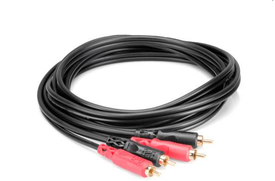 Hosa CRA-204AU RCA to RCA Dual Cable, 4m (CRA204AU/CRA 204AU)