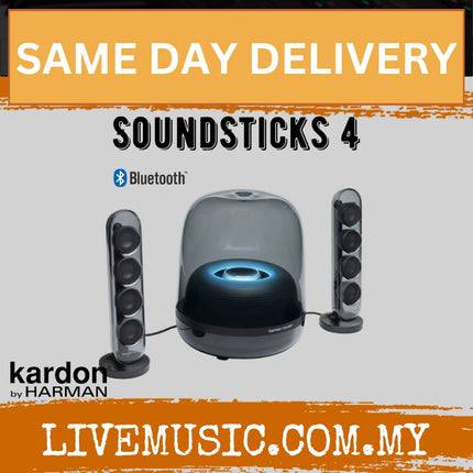 Harman Kardon SoundSticks 4 Bluetooth Speaker System - Black ( SoundSticks4  Sound Sticks 4 )