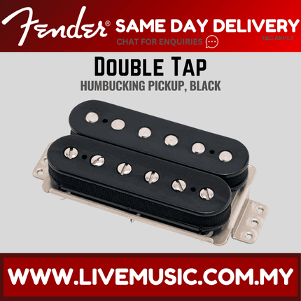 Fender Double Tap Humbucker, Black