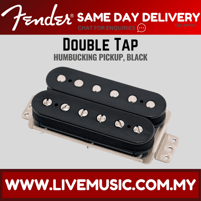 Fender Double Tap Humbucker, Black