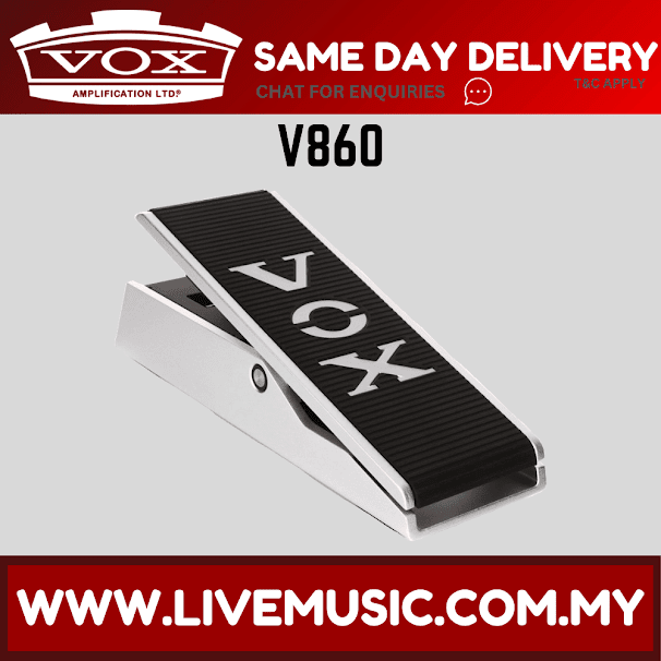 Vox V860 - Hand-Wired Volume Pedal (V-860/V 860)