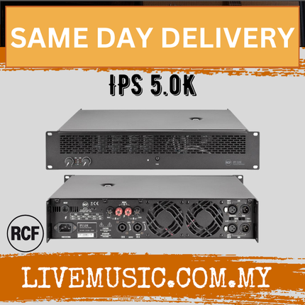 Rcf IPS 5.0K Two Channels Professional Power Amplifier ( IPS-50K / IPS50K )