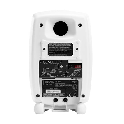 Genelec 8020D 4" 2-Way 50W Active Studio Monitor - Pair - White ( 8020-D 8020 D )