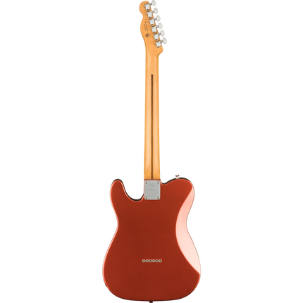 Fender Player Plus Nashville Telecaster Electric Guitar, Pau Ferro Fretboard - Aged Candy Apple Red