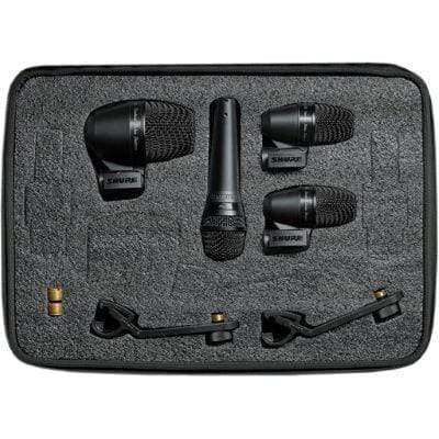Shure PGADRUMKIT4 4-piece Drum Microphone Kit (PGA DrumKit 4)