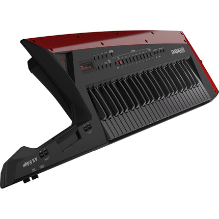 Roland AX-Edge - 49 Key Keytar Synthesizer with FREE Roland Strap and Adapter - Black (AXEdge AX Edge)