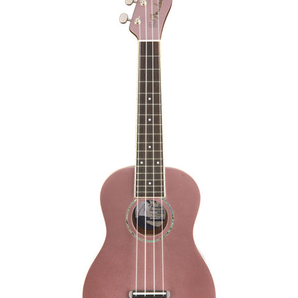 Fender Zuma Classic Concert Ukulele, Walnut Fretboard - Burgundy Mist
