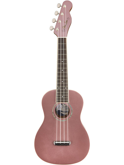 Fender Zuma Classic Concert Ukulele, Walnut Fretboard - Burgundy Mist