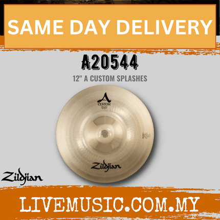 Zildjian 12" A Series Custom Splash Cymbal ( A20544 )