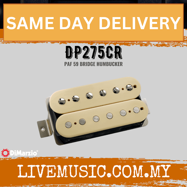 DiMarzio DP275CR Paf 59 Bridge Guitar - Cream (DP-275CR/DP 275CR)
