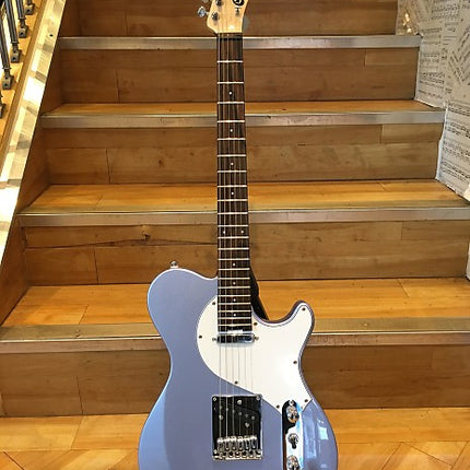 Cort Classic TC Electric Guitar Jatoba Fretboard with Gig Bag - Blue Ice Metallic