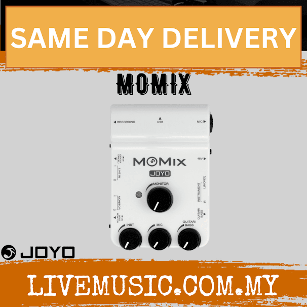Joyo MOMIX Portable Audio Interface And Mixer Live Sound Card For Smartphones