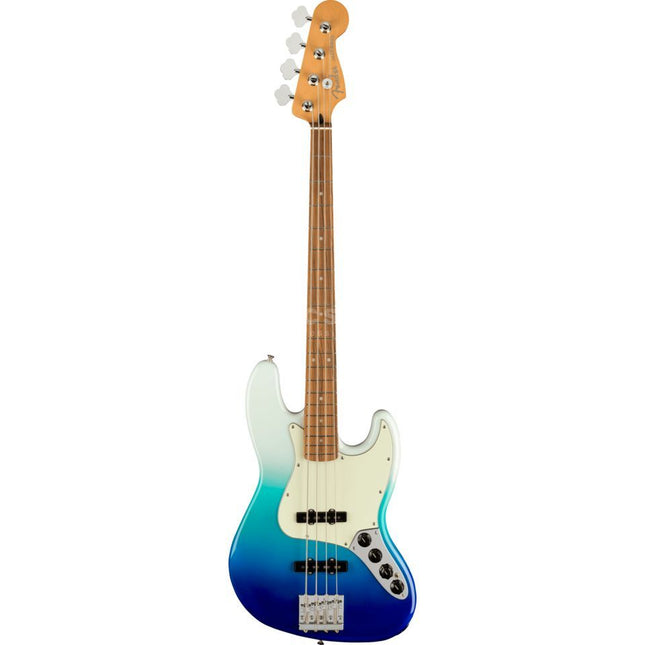 Fender Player Plus Jazz Bass Guitar, Pau Ferro Fretboard - Belair Blue