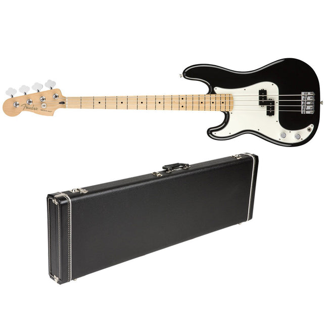 Fender Standard Left-Handed Jazz/Precision Bass Guitar Case, Black