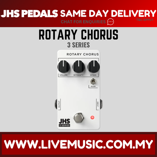 JHS 3 Series Rotary Chorus Pedal