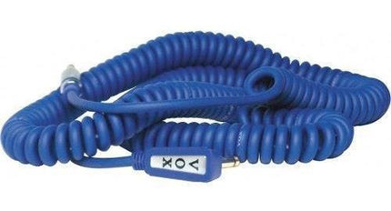 Vox VCC90 9M Vintage Coiled Guitar Cable - Blue (VCC-90/VCC 90)