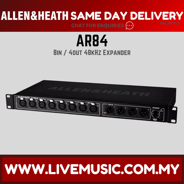 Allen & Heath AR84 AudioRack ( AR-84 / AR 84 )