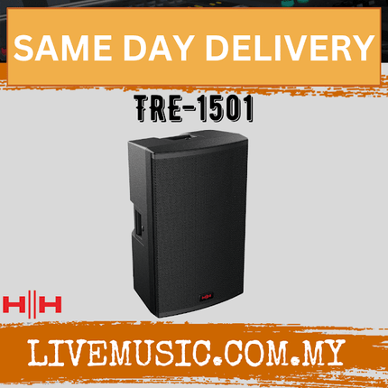 HH ELECTRONIC TENSOR TRE-1501 Active Moulded Speaker With Speaker Stand And Cable - Each / Pair ( TRE 1501 / TRE1501 )