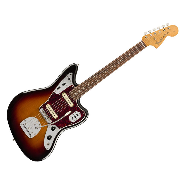 Fender Vintera 60s Jaguar Electric Guitar, Pau Ferro Fretboard - 3-Tone Sunburst
