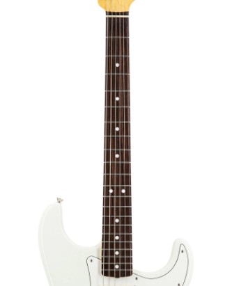 Fender FSR Collection Traditional Late 60s Stratocaster Guitar, RW FB, Olympic White