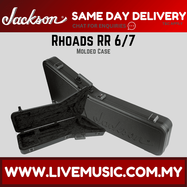 Jackson RR 6/7 Electric Guitar Hardshell Case