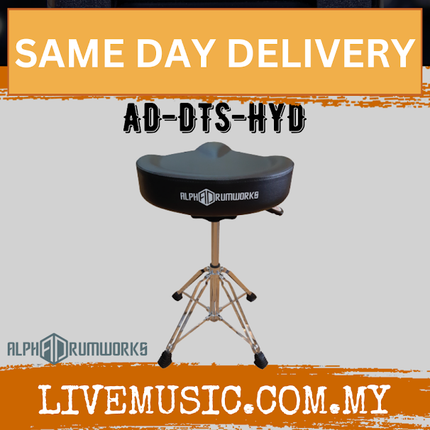 Alpha Drumworks AD-DTS-HYD Drum Throne ( ADDTSHYD AD DTS HYD )