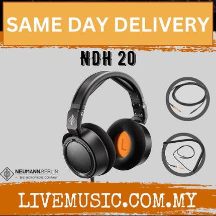 Neumann NDH 20 Closed-back Studio Headphone - Black ( NDH-20 / NDH20 )
