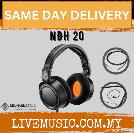 Neumann NDH 20 Closed-back Studio Headphone - Black ( NDH-20 / NDH20 )