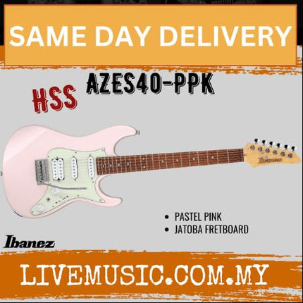 Ibanez AZES40 Essential Electric Guitar HSS Jatoba Fretboard - ( AZES40PPK )