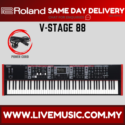 Roland V-STAGE 88-Key Digital Stage Piano ( VSTAGE 88 VSTAGE88 )