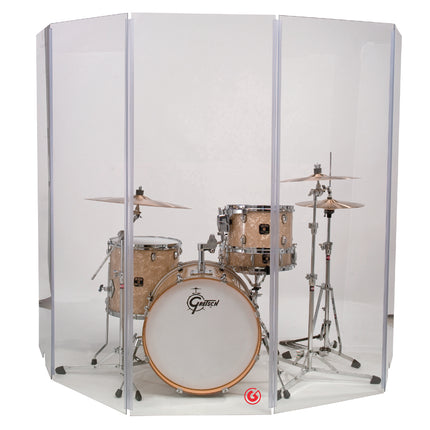 Gibraltar GDS-5 5.5x10feet Drum Shield, 5 Panels (GDS5)