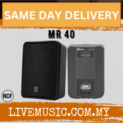 RCF MR 40 Two-way Passive Speaker - White / Black ( MR40 / MR-40 )