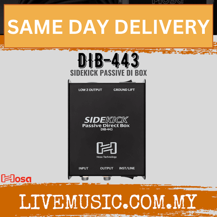 Hosa DIB-443 Sidekick Passive DI Box (DIB443/DIB 443)