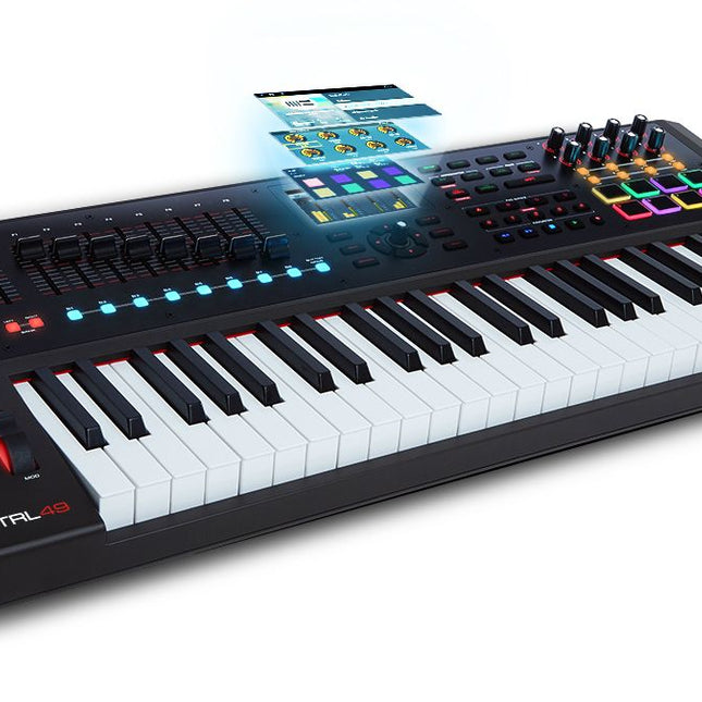 M-Audio CTRL49 Premium 49-key USB/MIDI controller W/ Hi-Res Full-Color Display (CTRL 49)
