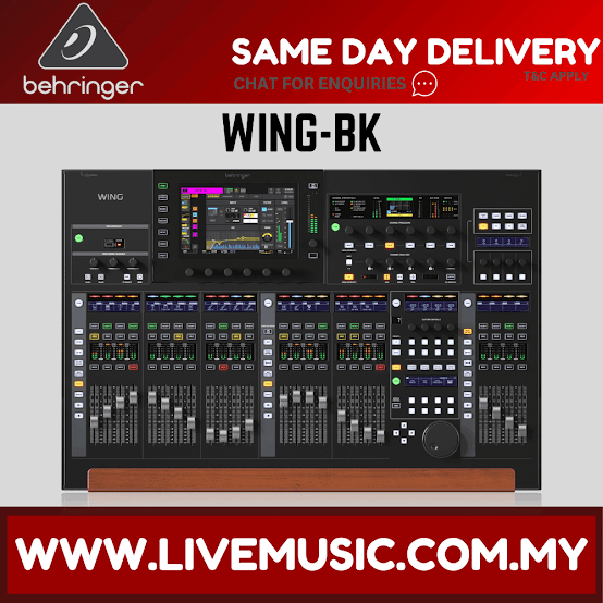 Behringer WING 48-channel Digital Mixer - Black ( WING / WING )