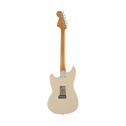Fender Japan CHAR Signature Mustang Electric Guitar, Rosewood Fretboard with Gig Bag - Arctic White