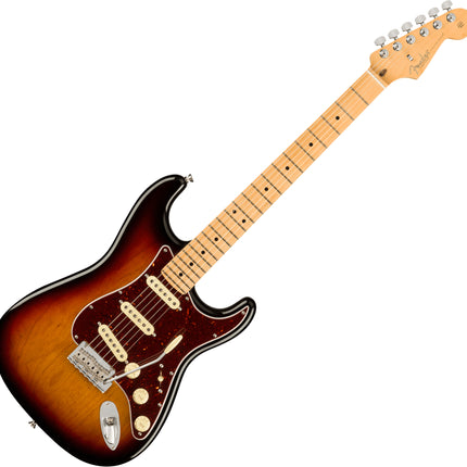 Fender American Professional II Stratocaster Electric Guitar, Maple Fretboard - 3-Tone Sunburst