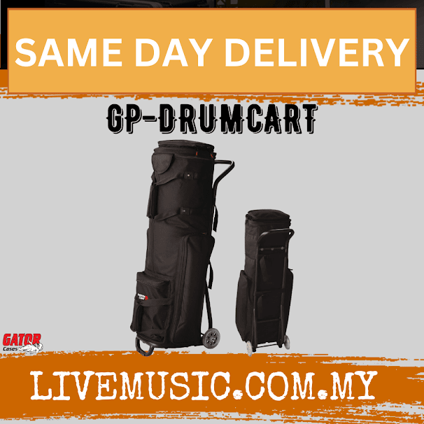 Gator GP-DRUMCART Drum Hardware Bag with Steel Frame (GPDrumCart)