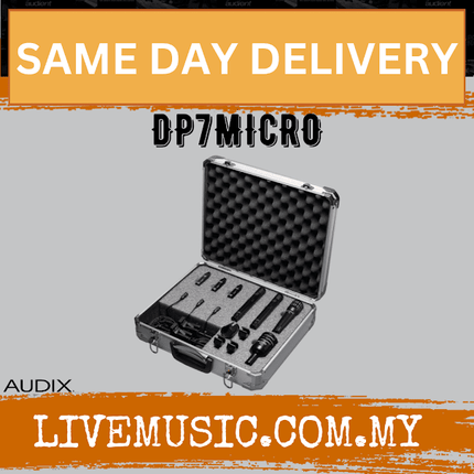 Audix DP7 MICRO Professional Drum and Percussion Mic Package ( DP7-MICRO / DP 7 MICRO )