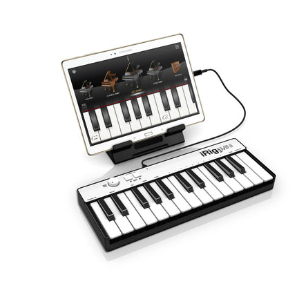 IK Multimedia iRig Keys Mini - 25 Key Universal Mini Keyboard Controller