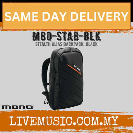 MONO Stealth Alias Backpack - Black (M80-STAB-BLK)