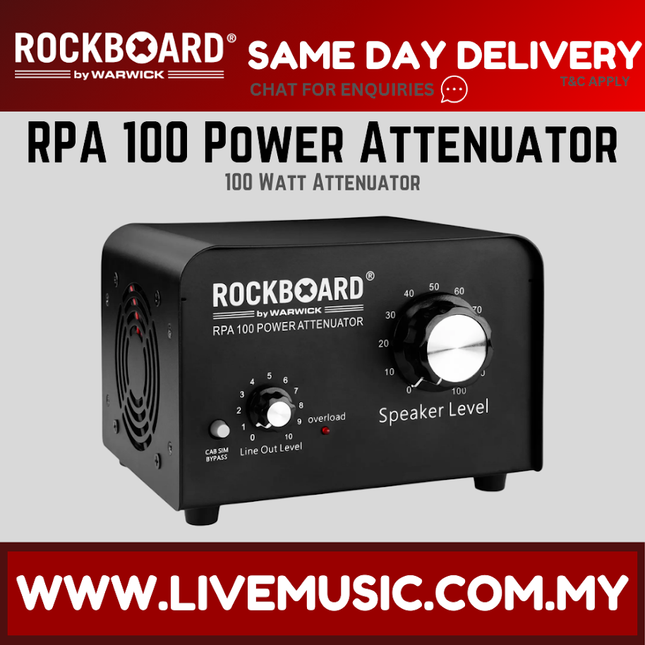 RockBoard by Warwick 100 Power Attenuator 100W