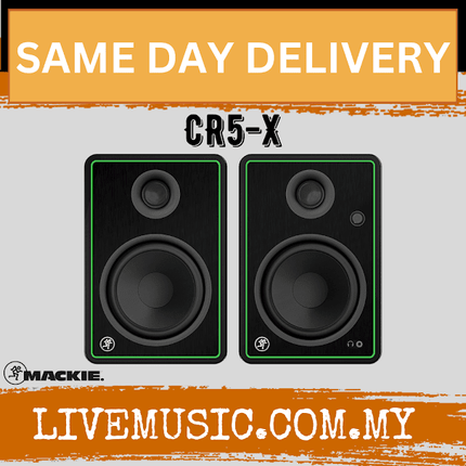 Mackie CR5-X 5 inch Multimedia Monitors - Pair (CR5X/CR5 X)